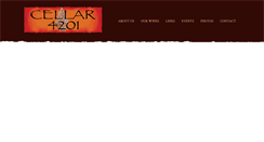 Desktop Screenshot of cellar4201.com